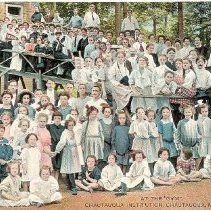 Children at the Gymnasium