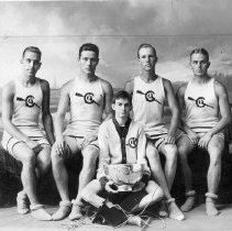 Athletic Club Crew with Theodore E. Miller Trophy