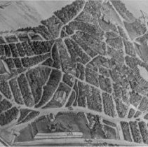 Artistically Rendered Aerial View of Chautauqua