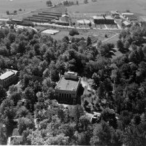 Aerial view Of Chautauqua Grounds