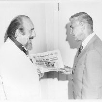 Mitch Miller and Dr. Haug