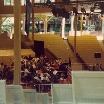 Band Practicing in Amphitheater