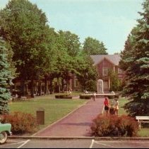 Bestor Plaza and Smith Library