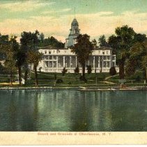 Beach and Grounds at Chautauqua, N.Y.