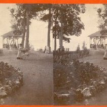 Flower Beds and Pavillion