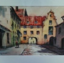 Russian Architecture Painting