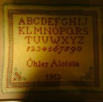 Alphabet Needlework