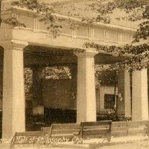 Bishop Vincent and The Hall of Philosophy