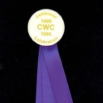 Chautauqua Women's Club Centennial Celebration Pin