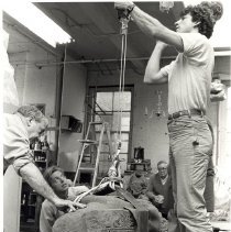 Moving "Ralph" Statue