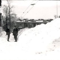 Snow Piles Cleared for Skaters