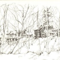 Bliss Avenue in Winter