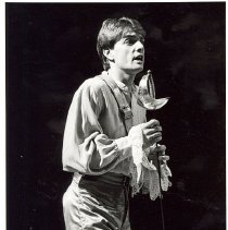 Man Singing With Sword