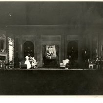 A Man and Woman in Stage Home