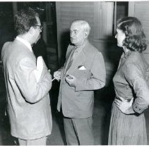Larry Holder, Charles Edison, and Nancy Arnn