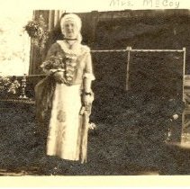 Mary Butler Ducorron (?) in Colonial Costume