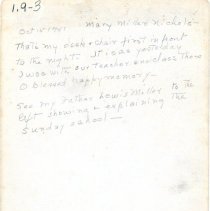 Methodist Sunday School Room