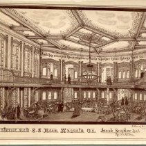 Interior View Sunday School Room