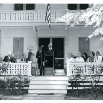 Miller Cottage Dedication Ceremony
