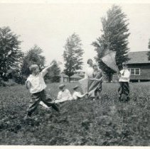 Children Flying Kites