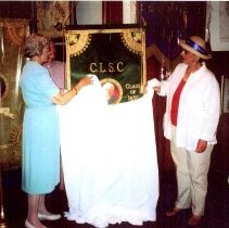 Unveiling of CLSC Class of 1930 Replica Banner