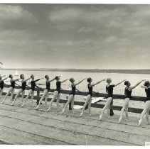 Dancers Posing Outside