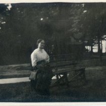 Woman on Bench