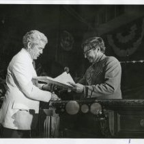 Joe Gerace Presents Plaque