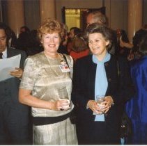 Joan Reed and Valentina Tereshkova