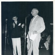 Roberts and McCallister at Old First Night