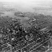 Aerial view of Baltimore