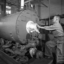 Worker at Lebrow Bros