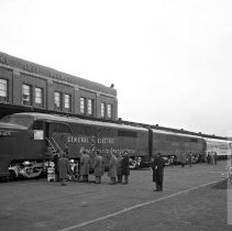 GE's new train, Camden Station