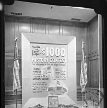 History Contest Window Display