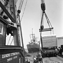 Loading Turbine on a rail car