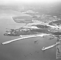 Curtis Bay shore-line