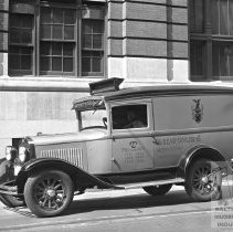 Read-Taylor truck with driver