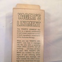 Yager's Liniment.