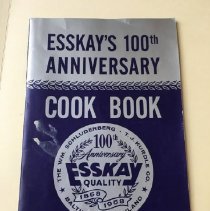 Esskay's 100th Anniversay Cook Book, 1958, paperbound 33 pages.