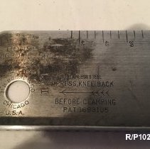 H.B. Rouse & Co. Micrometer Composing Stick
