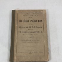 Specification For An Iron Steam Transfer Boat