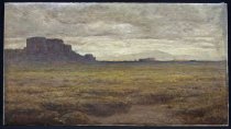 Buttes: A Western Desert Scene