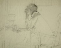 Preliminary Drawing for Homage #10