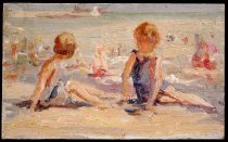 Nancy and Mary at Beach at Port Stanley