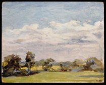 Unfinished Painting of Bear Creek, Brigden