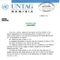 UNTAG Press Release