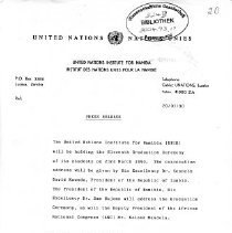 United Nations - Press Release