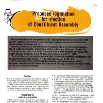 Information for election