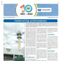 Telecom 1992-2002 - celebrating achievements