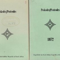 Postcodes of the Republic of South Africa 1972